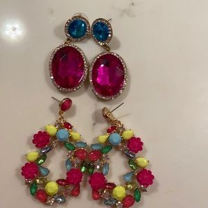 Two Pair of Costume Jewelry